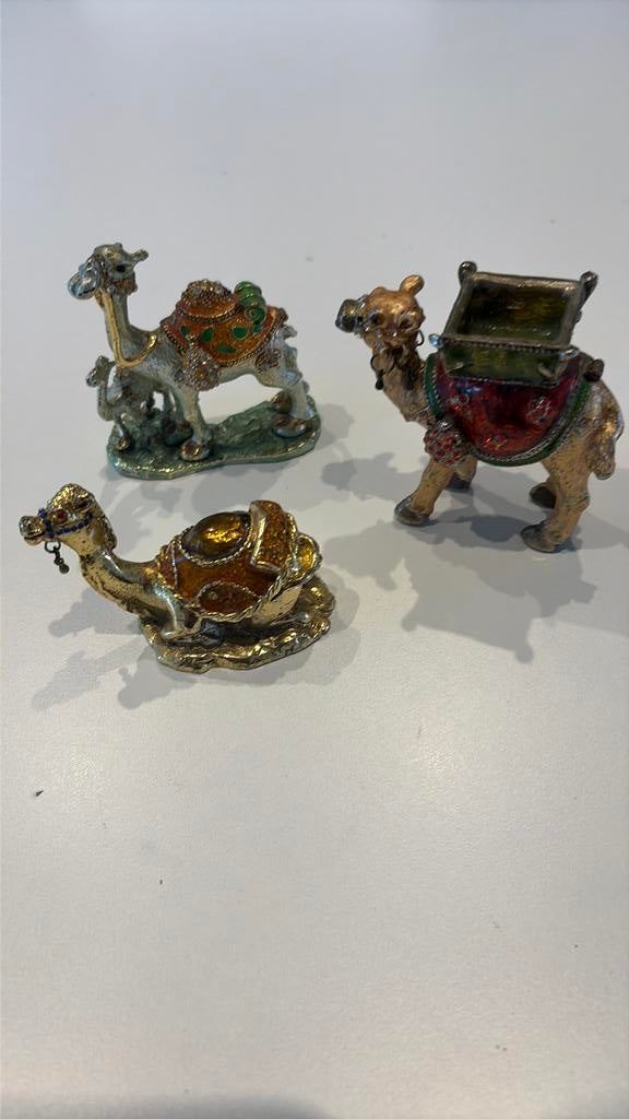 3 kamelen beeldjes, Antiek en Kunst, Ophalen