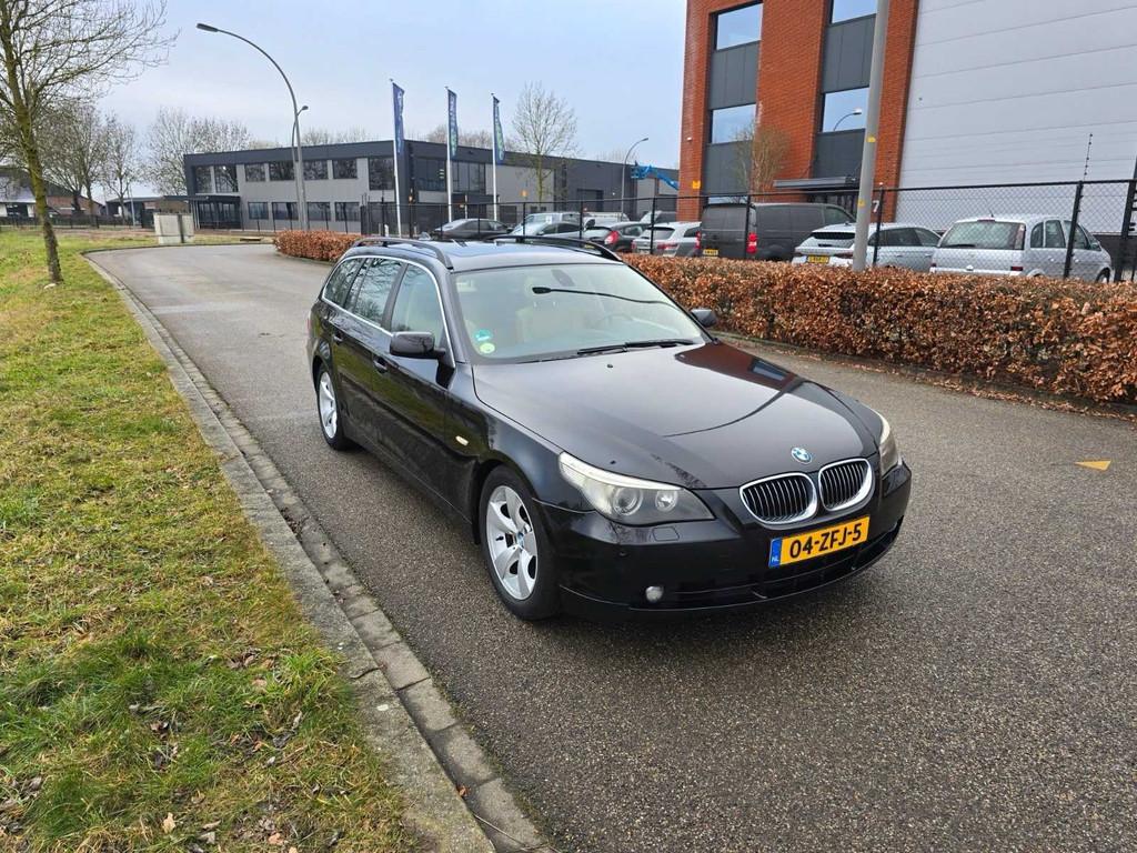 2006 BMW 5-serie Touring 530i High Executive Personenauto, Auto's, BMW, Automaat, Gebruikt, Bedrijf, Break
