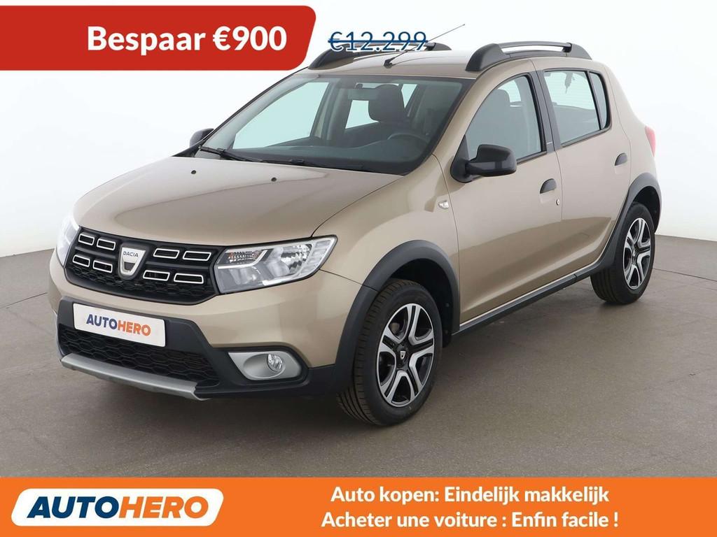 Dacia Sandero 0.9 TCe Stepway Celebration (bj 2018), Auto's, 898 cc, Stof, Gebruikt, Euro 6