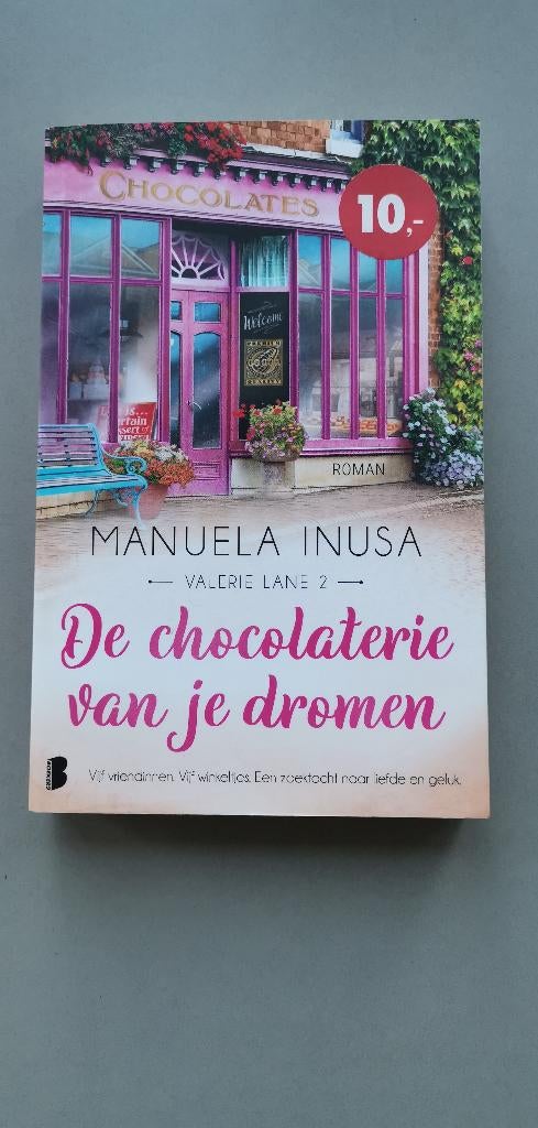 Roman De chocolaterie van je dromen Manuela Inusa NL Paperb, Boeken, Romans, België, Manuela Inusa, Ophalen, Gelezen