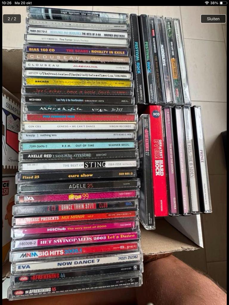 Allerhande CD’s, Ophalen, 2000 tot heden, Gebruikt