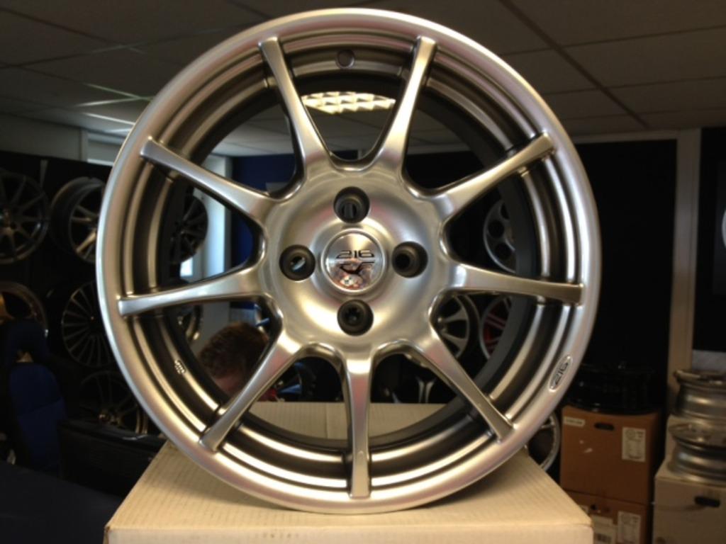 NIEUWE 16 inch 4x100 MAK aluminium sportvelgenset, Autos : Pièces & Accessoires, Neuf, Enlèvement ou Envoi, 16 pouces, Pneus été