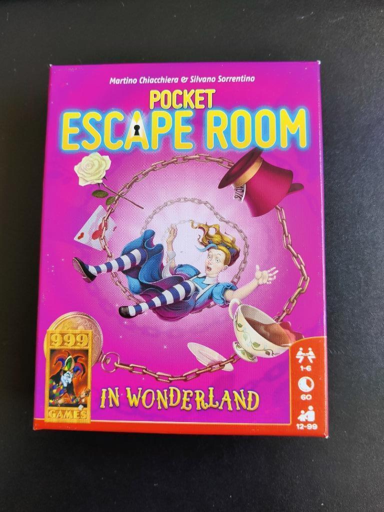 pocket escape room "in Wonderland", Enlèvement ou Envoi, Comme neuf, 999 Games