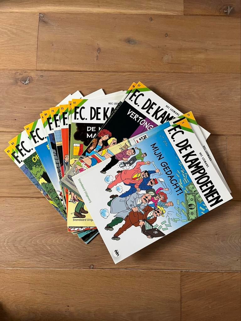 FC De Kampioenen strips, Boeken, Stripverhalen, Gelezen, Meerdere stripboeken, Ophalen of Verzenden