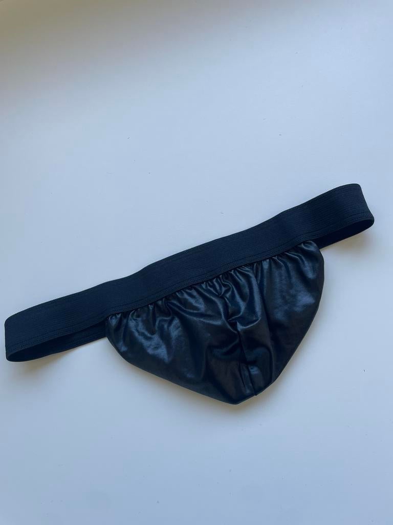 Sexy Thong Men, Verzenden, Zwart, Slip