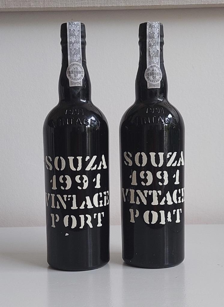 1991 Souza vintage port, Verzamelen, Wijnen, Nieuw, Port, Vol, Ophalen of Verzenden