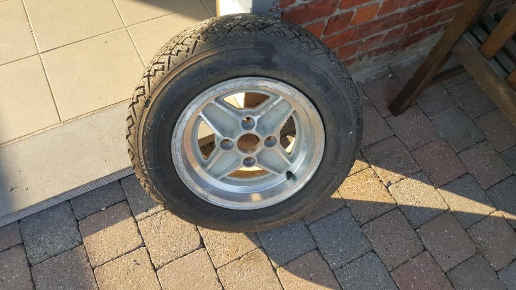 Alu velg, Ophalen, Gebruikt, 175 mm, Winterbanden