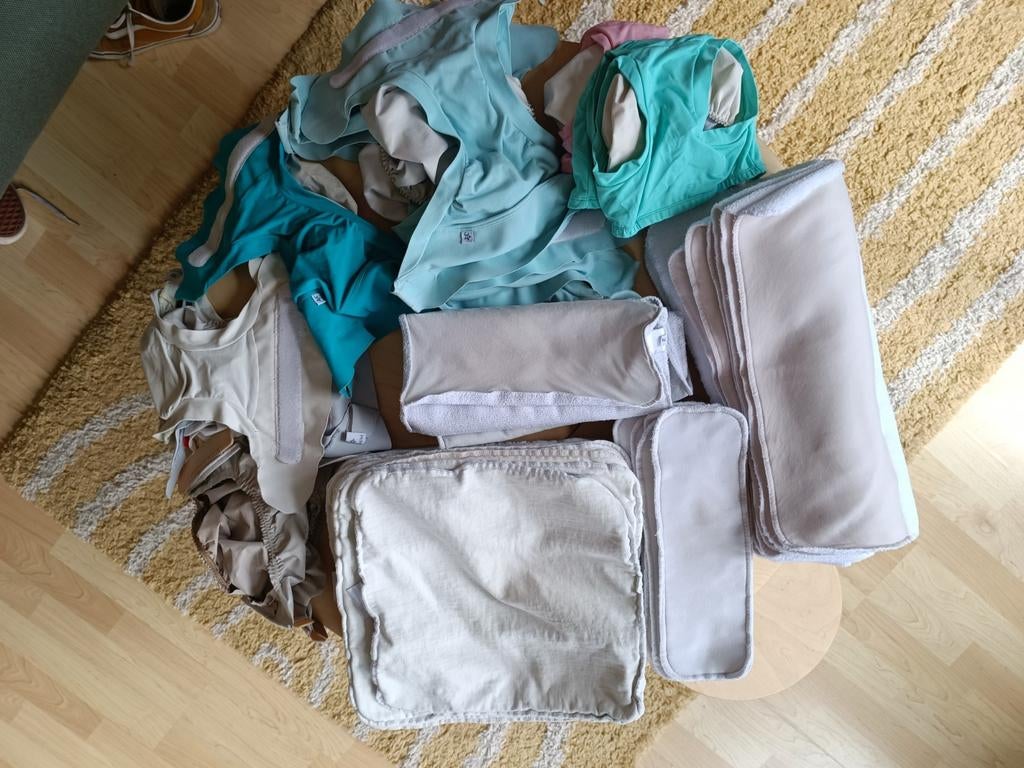 Lot couches lavables Hamac taille M et L, Enlèvement, Comme neuf