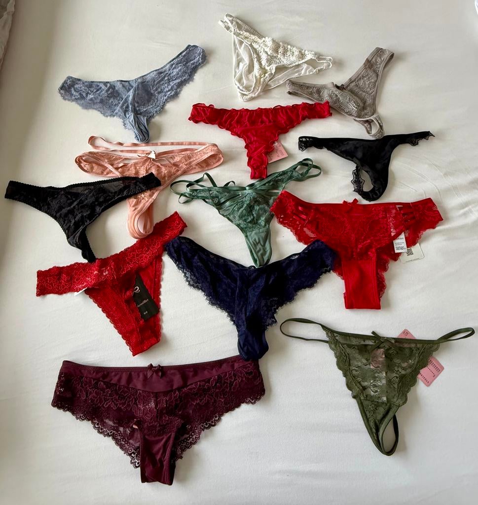 Diverse slipjes en strings, Envoi