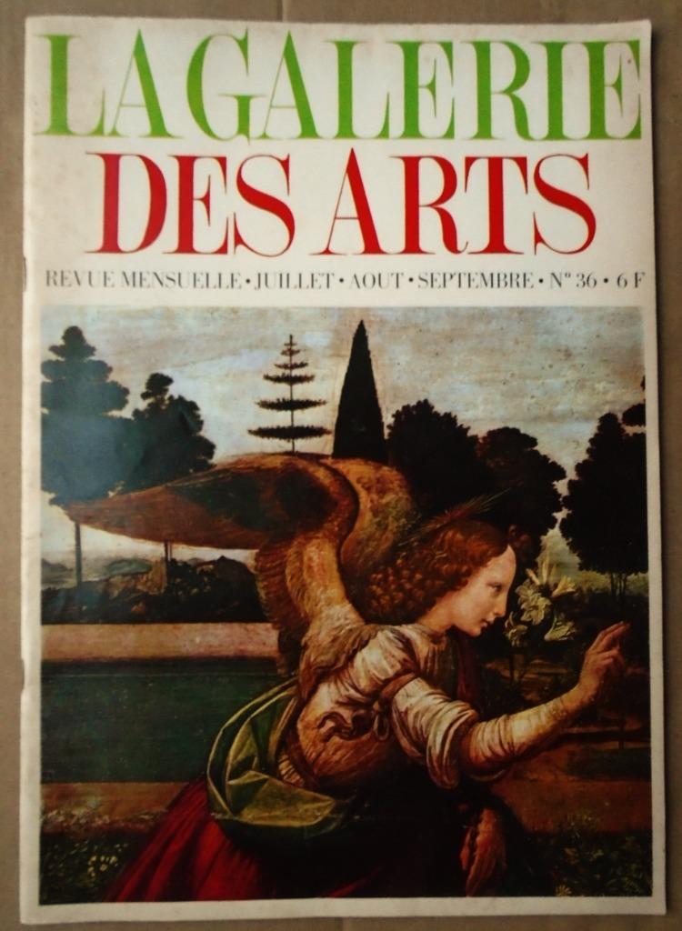 La Galerie des Arts - Juillet-Août-Sept. 1966 - nr.36 - 68p., Gelezen, Verzenden, Redactiecollectief, Overige onderwerpen