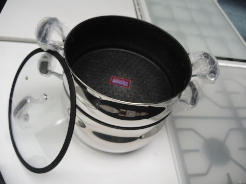 Couscous/stoompan 12L nieuw!, Huis en Inrichting, Keuken | Potten en Pannen, Inox, Lon, Nieuw, Ophalen of Verzenden