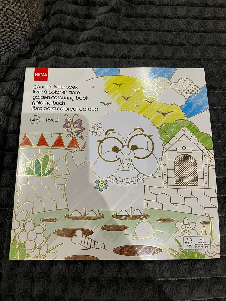 Gouden kleurboek nieuw, Ophalen of Verzenden, Nieuw