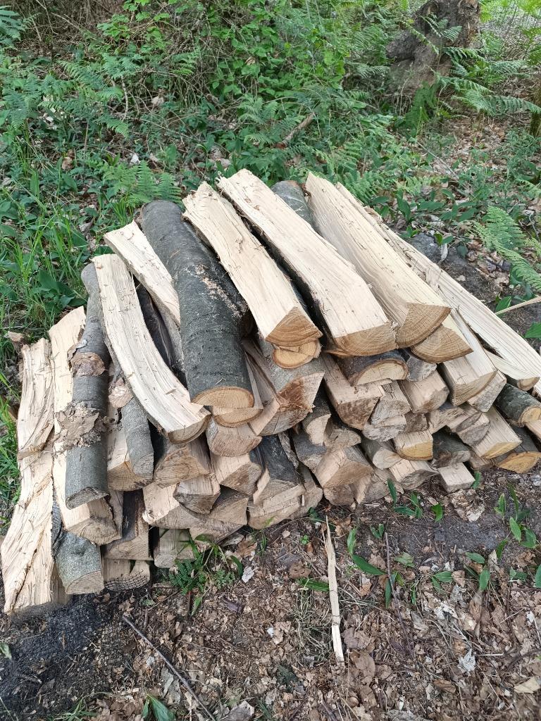 Bois de chauffage, Bois dur, sec de deux ans, Jardin & Terrasse, 6 m³ ou plus, Enlèvement ou Envoi, Chêne, Bûches
