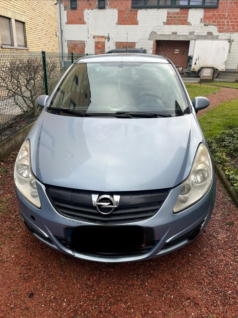 Opel Corsa, Auto's, Voorwielaandrijving, 4 deurs, Stof, Zwart
