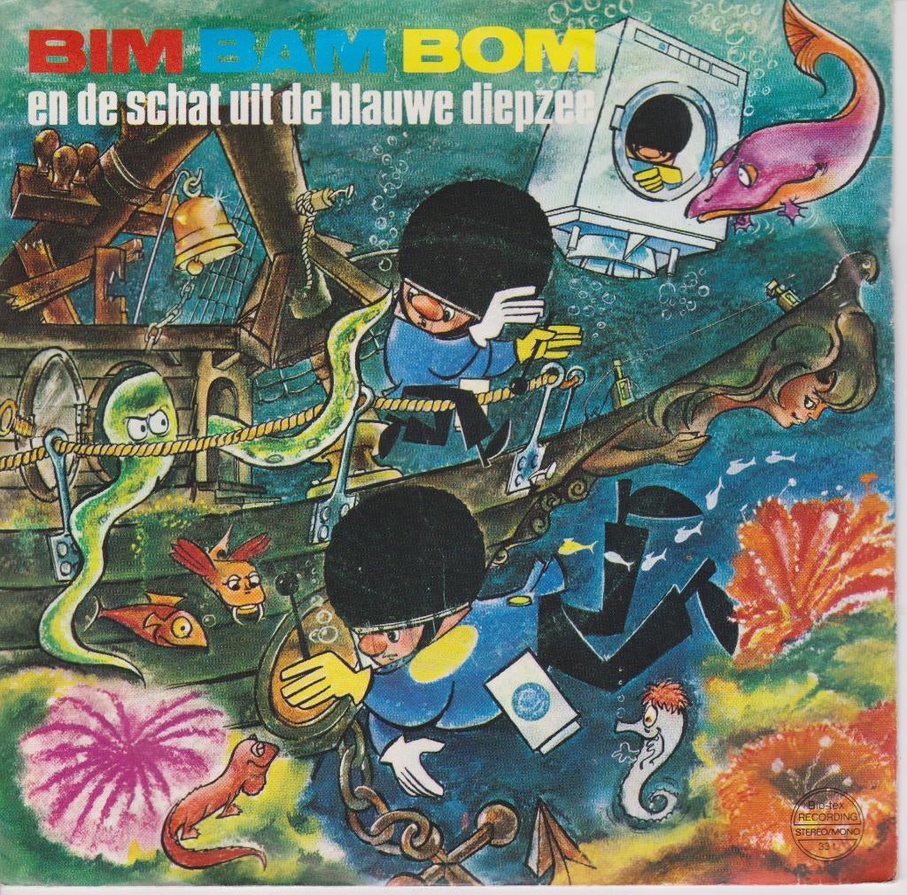 VINYL 33T - BIM BAM BOM (1971), Gebruikt, Single, Ophalen of Verzenden, Kinderen en Jeugd