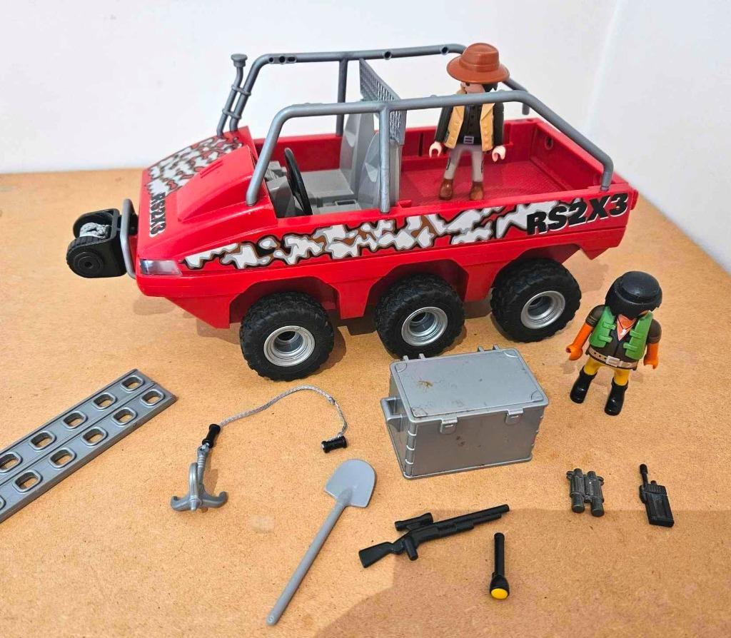 Playmobil 4844 véhicule amphibie + explorateurs, Enlèvement ou Envoi