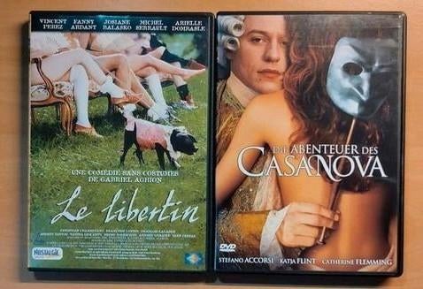 DVD Die Abenteuer Des Casanova (D) et Le Libertin (Fr), CD & DVD, DVD | Films indépendants, Comme neuf, France, À partir de 12 ans