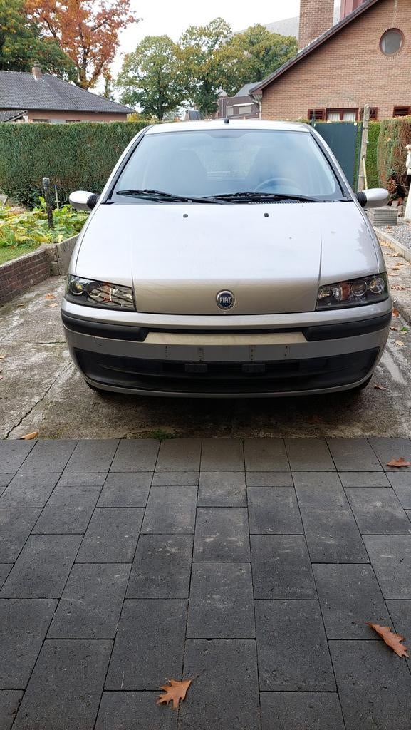 Fiat punto 1.2 hlx van 2001   58246 km, Autos, Fiat, Argent ou Gris, Achat, Verrouillage central, Boîte manuelle