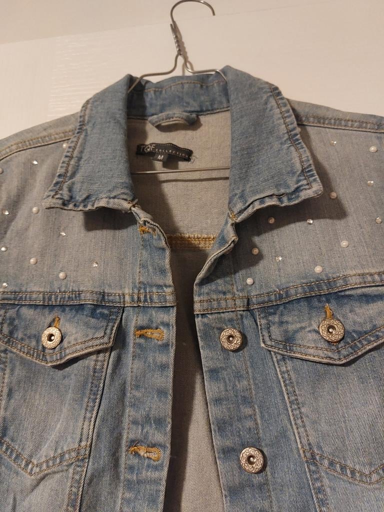 Veste en jeans, Enlèvement ou Envoi, Comme neuf