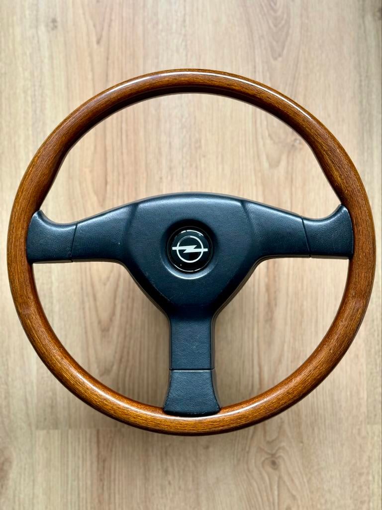 Momo VL35 Houten Stuur Opel Corsa Vectra Ascona Calibra, Enlèvement ou Envoi, Utilisé, Daihatsu