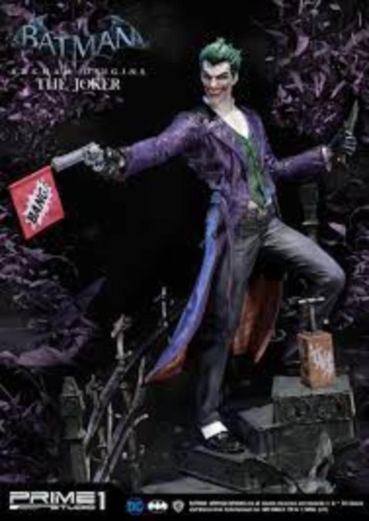 Prime 1 Studio The Joker Arkham Exclusive, Verzamelen, Ophalen of Verzenden, Zo goed als nieuw, Fantasy
