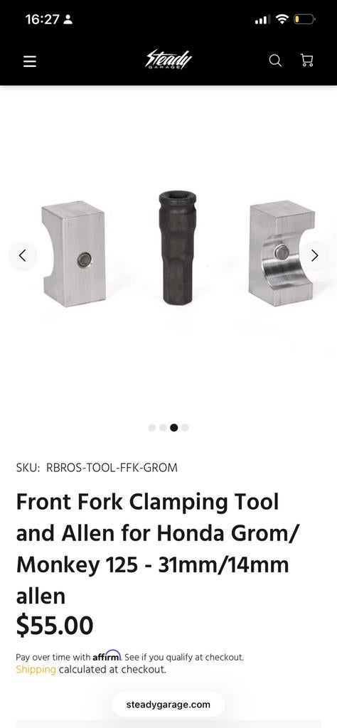 Nieuw racingBros tool monkey/msx fourche, Enlèvement ou Envoi, Comme neuf