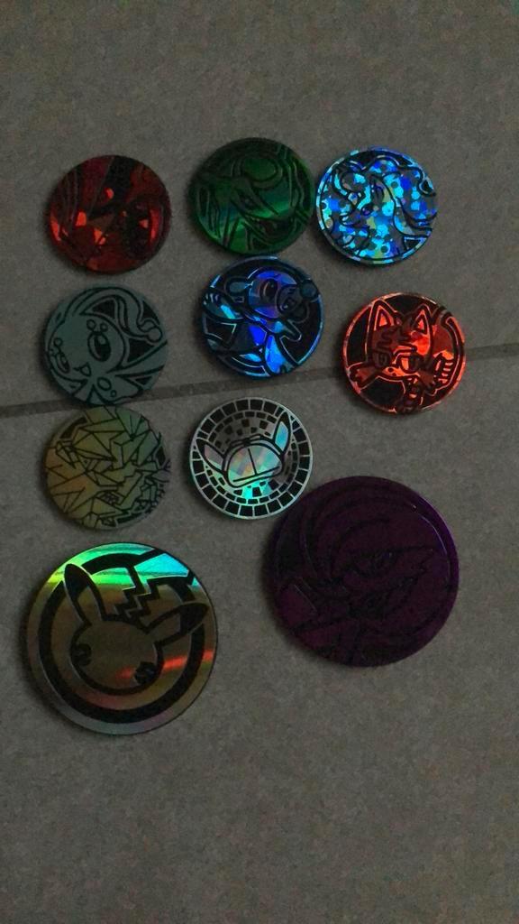 Pokémon munten, Ophalen, Gebruikt, Overige typen