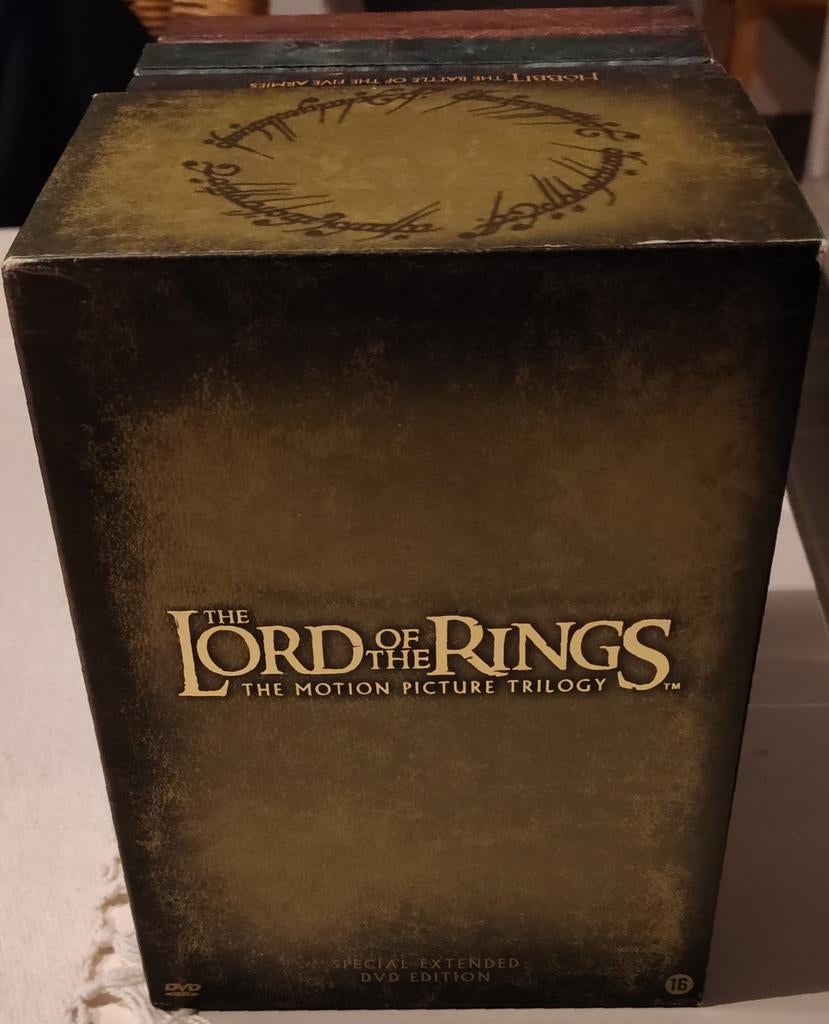 The Lord Of The Rings & The Hobbit Trilogie DVDs Nieuwstaat!, Boxset, Fantasy, Ophalen of Verzenden, Zo goed als nieuw