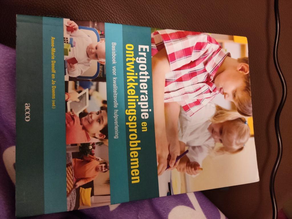 Ergotherapie en ontwikkelingsproblemen, Boeken, Studieboeken en Cursussen, Ophalen of Verzenden, Zo goed als nieuw, Hoger Onderwijs