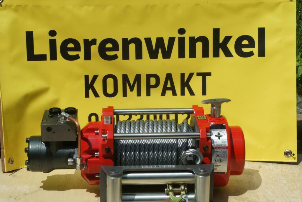 Hydraulische lier 7 Ton KOMPAKT 26m 12 mm kabel hydraul rem, Auto diversen, Auto-accessoires, Ophalen of Verzenden, Nieuw