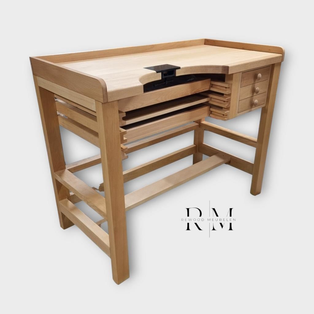 Edelsmid Werkbank, Stavelij Goudsmeden Nieuw, Ophalen of Verzenden, Nieuw