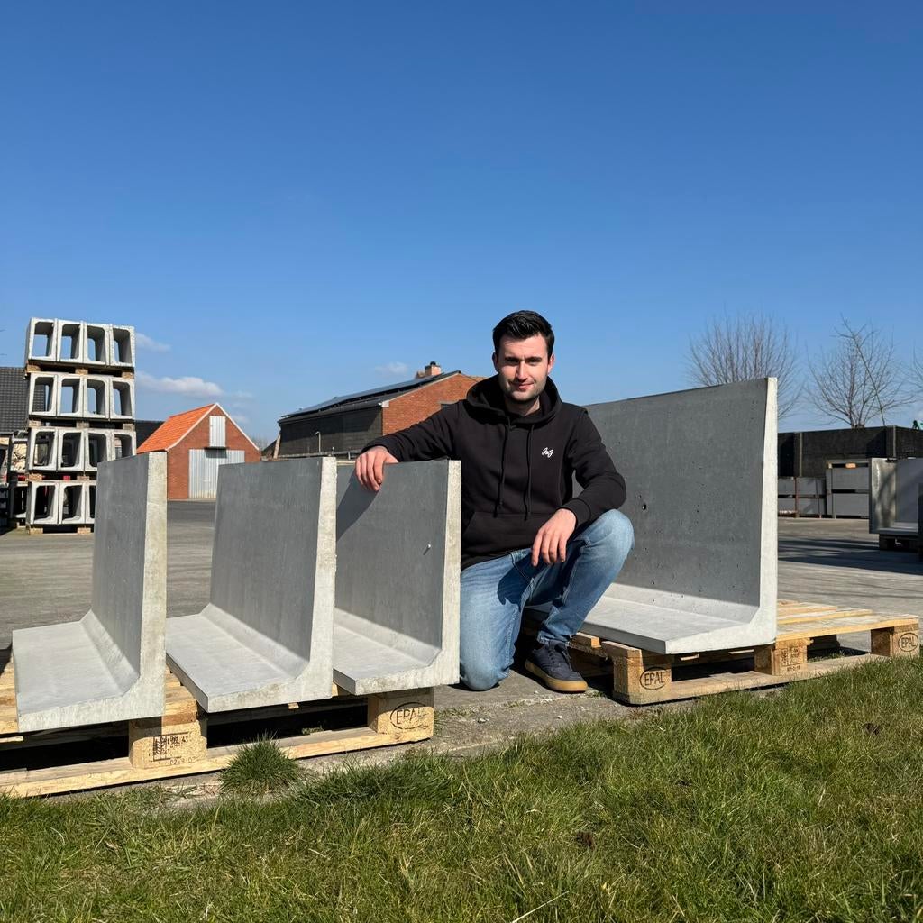 Keerwanden 50 en 75cm hoogte, Enlèvement, Neuf, Béton