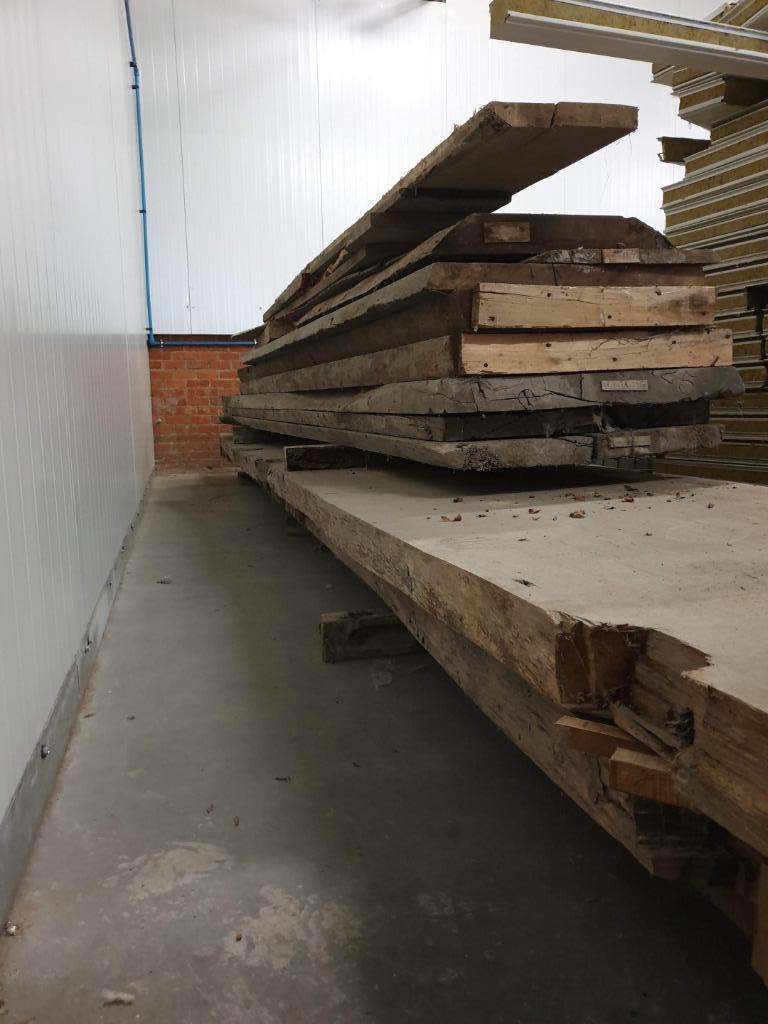 Bois dur tropical Merbau, Jardin & Terrasse, Tables de jardin, Comme neuf, Rectangulaire, Bois, Enlèvement