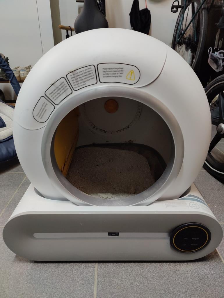 Automatische kattenbak, Ophalen, Gebruikt