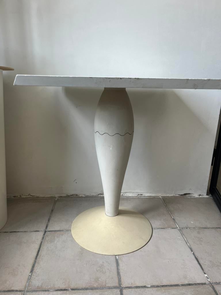 2 Tafels Design Miss  Balu by Starck For Kartell 60x60cm, Ophalen, Gebruikt
