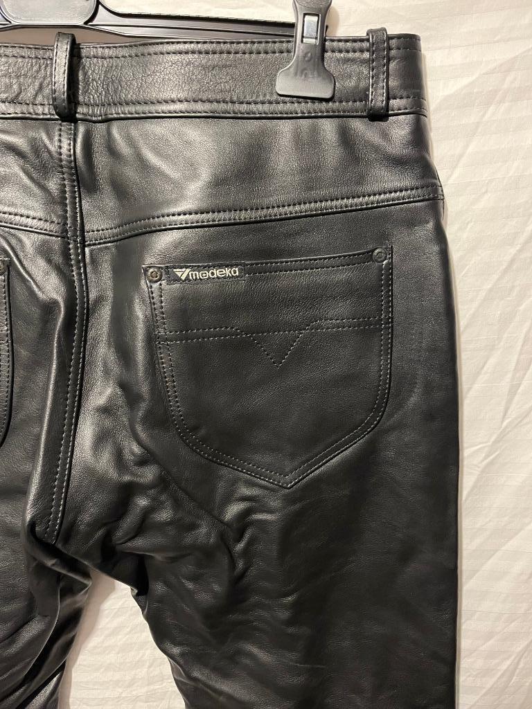 Modeka Ryley - Maat 50 - Zo goed als nieuw, Motoren, Kleding | Motorkleding, Broek | leer, Heren, Tweedehands, Ophalen of Verzenden