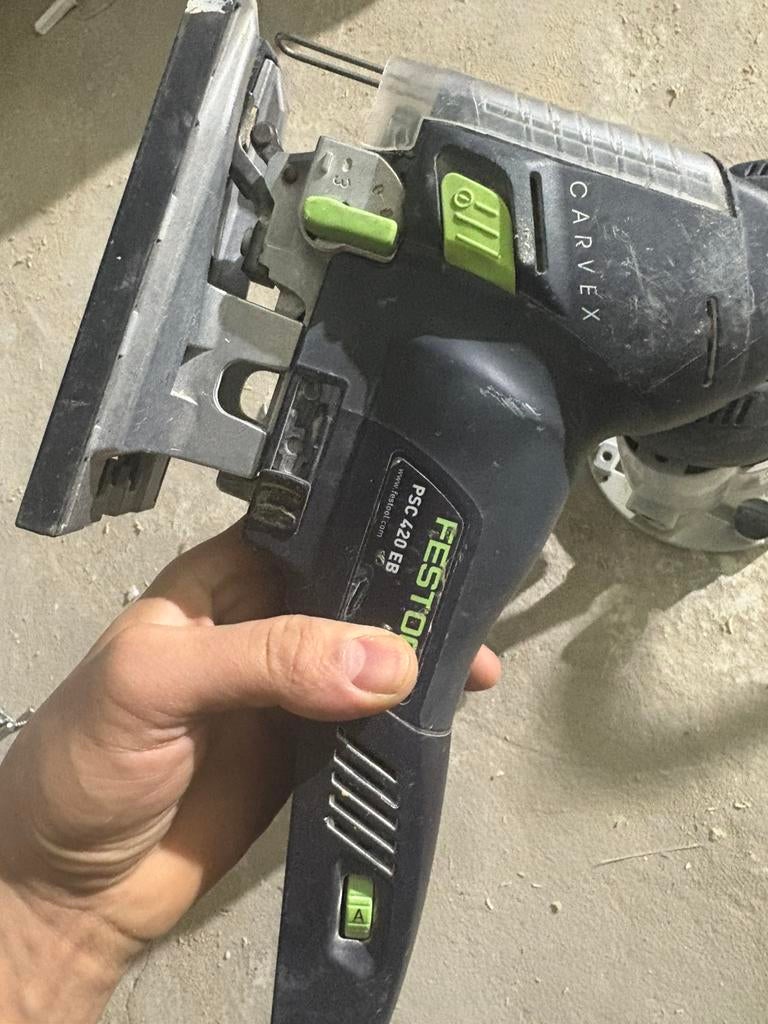 Festool machines defect, Ophalen, Zo goed als nieuw, Decoupeerzaag