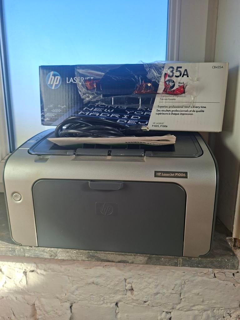 HP LaserJet P1006 avec cartouche d'encre neuve, Enlèvement
