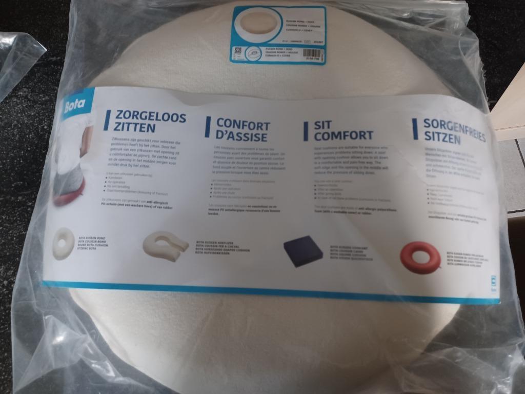 COUSSIN D'ASSISE CONFORT, Enlèvement ou Envoi, Neuf, Blanc, Rond