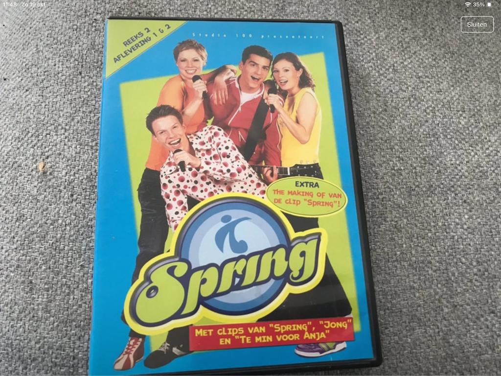 dvd spring( tv serie), Cd's en Dvd's, Dvd's | Kinderen en Jeugd, Ophalen of Verzenden, Zo goed als nieuw
