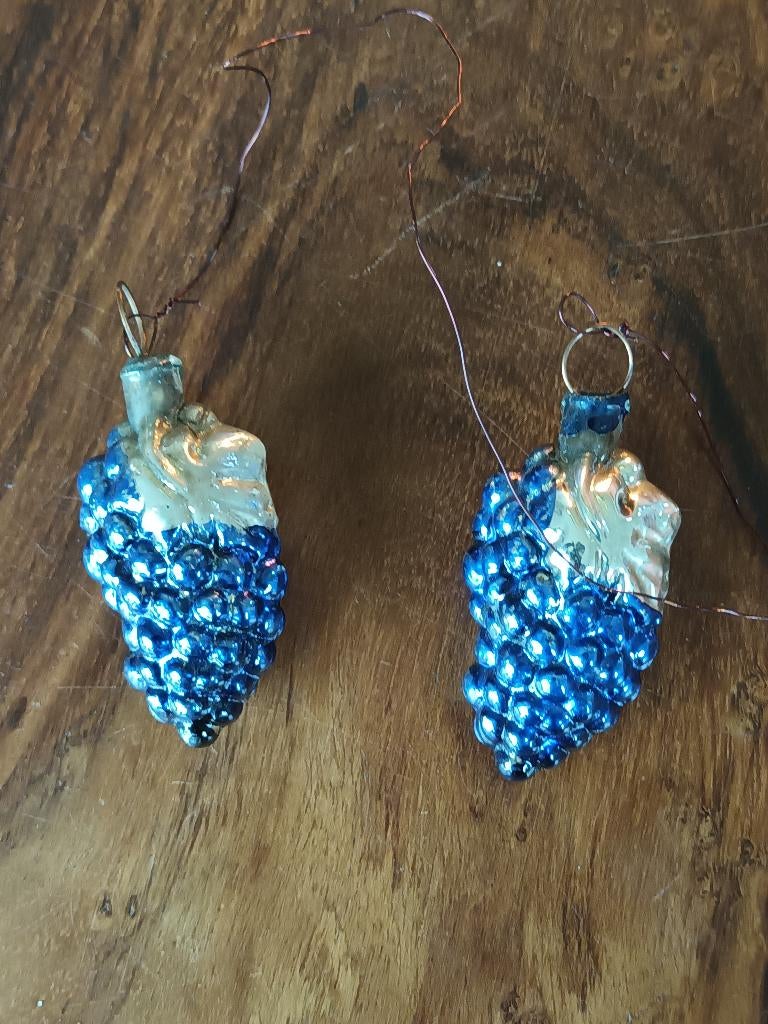 Oude kerstbal, Ophalen of Verzenden, Gebruikt