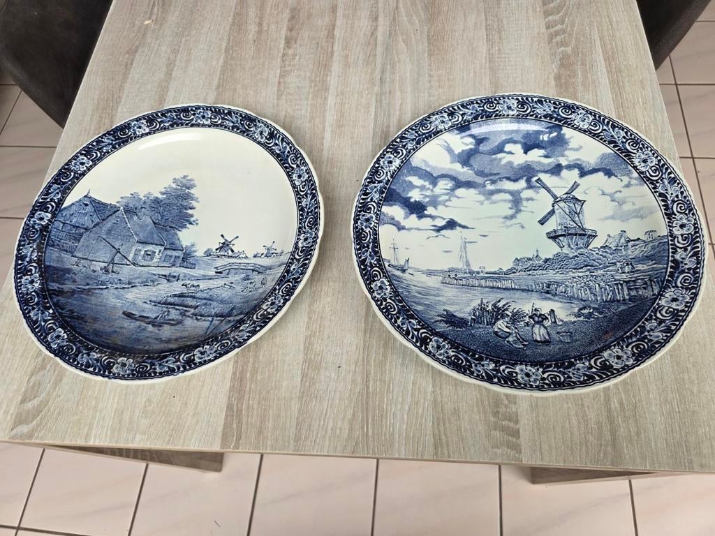 Boch delfst borden, Antiek en Kunst, Ophalen