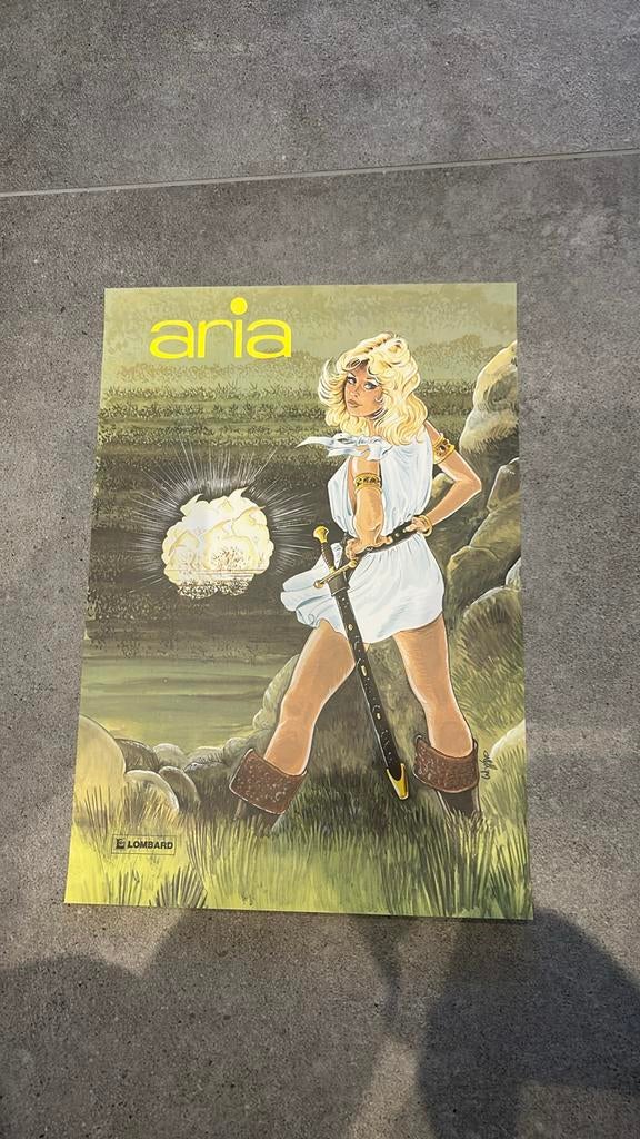 Affiche Aria Weyland 1981, Enlèvement ou Envoi, Neuf