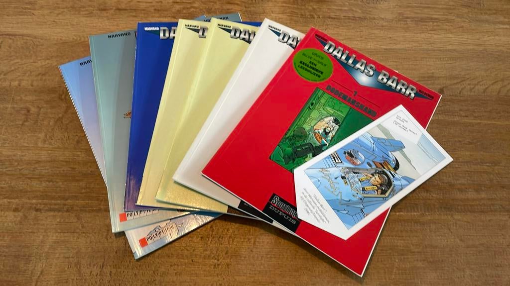 7x Dallas Bar (Volledige reeks met handtekening Marvano), Boeken, Stripverhalen, Complete serie of reeks, Nieuw, Marvano, Ophalen of Verzenden