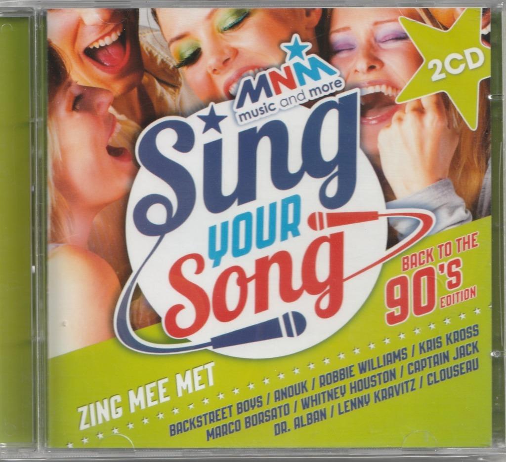 mnm sing your song : back to the 90's edition, Ophalen of Verzenden, Nieuw in verpakking, Pop, Boxset