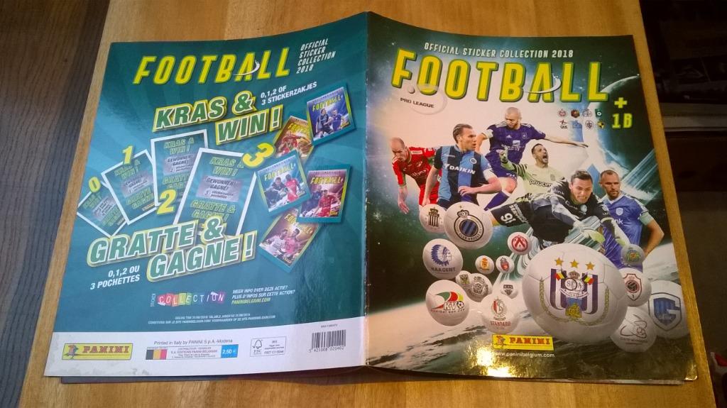 PANINI PRO LEAGUE 2018 LEEG ALBUM, Verzamelen, Ophalen of Verzenden, Boek of Tijdschrift