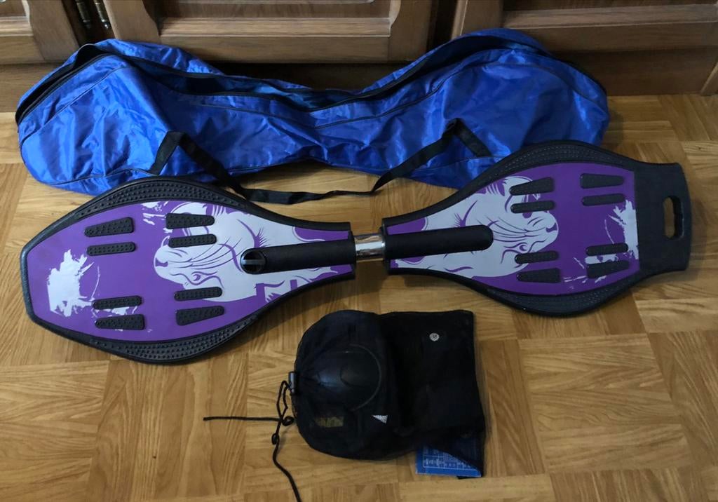 Waveboard met beschermingsset - Medium, Enlèvement, Utilisé, Waveboard