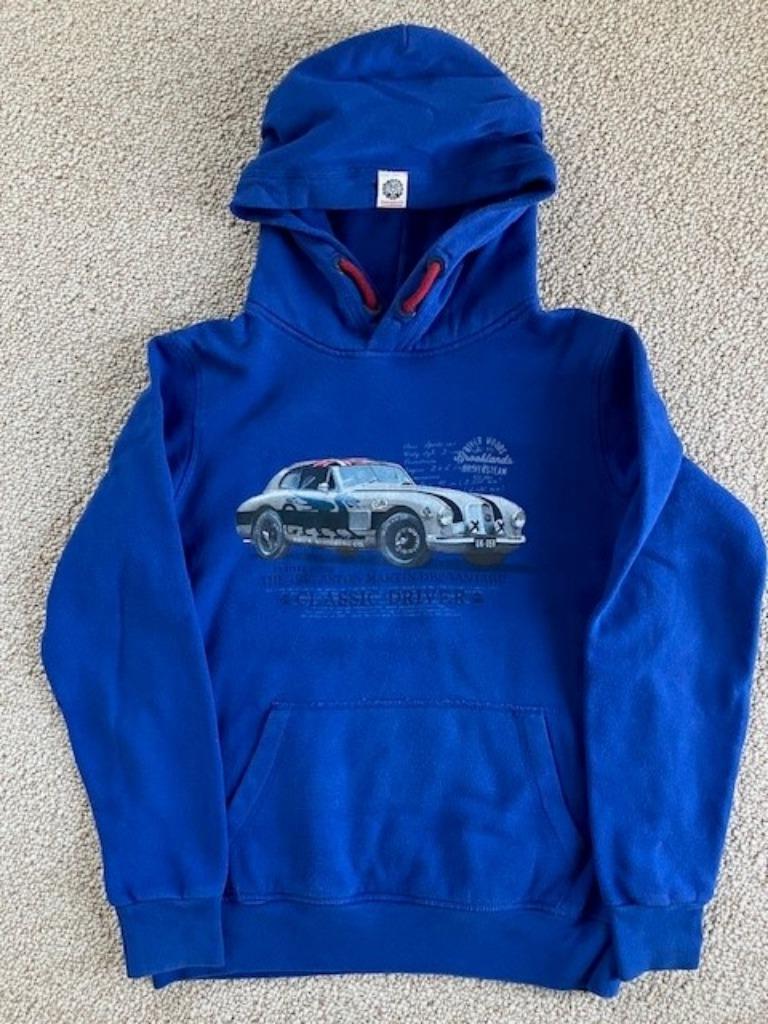 River Woods Hoodie jongens maat 14 blauw, Kinderen en Baby's, Kinderkleding | Maat 164, Ophalen, River Woods, Trui of Vest, Zo goed als nieuw