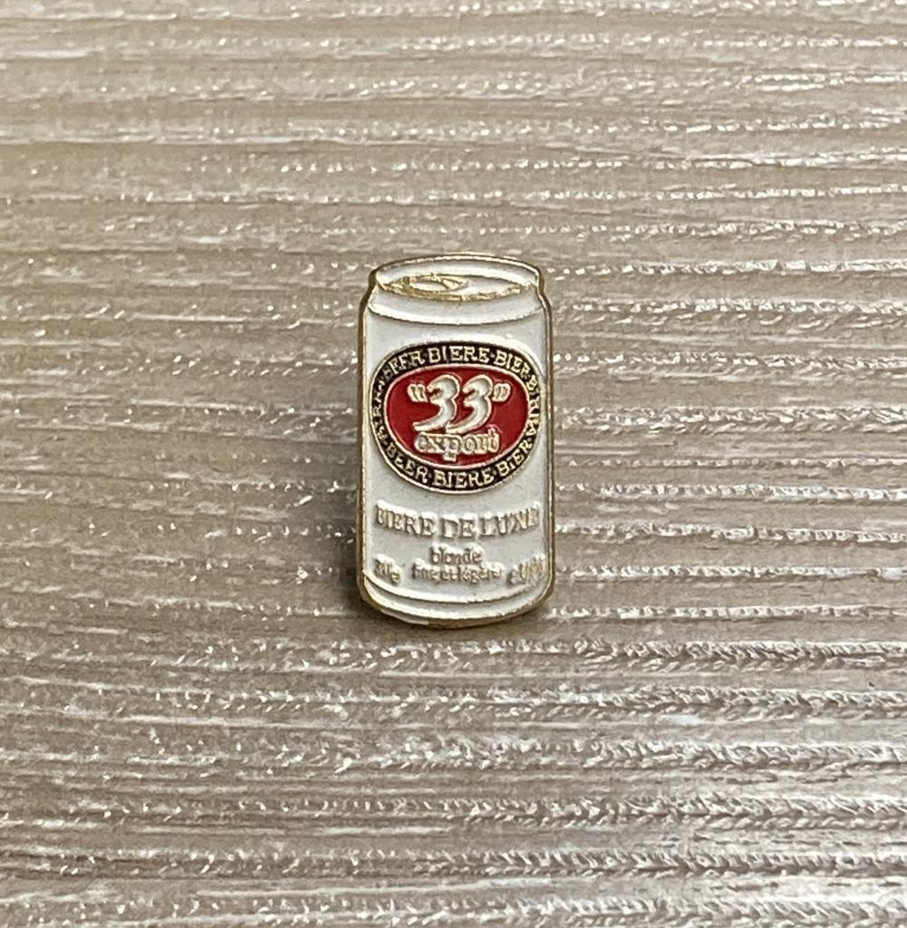 PIN - 33 EXPORT - BIER - BIÈRE - BEER, Collections, Envoi, Utilisé, Marque, Insigne ou Pin's
