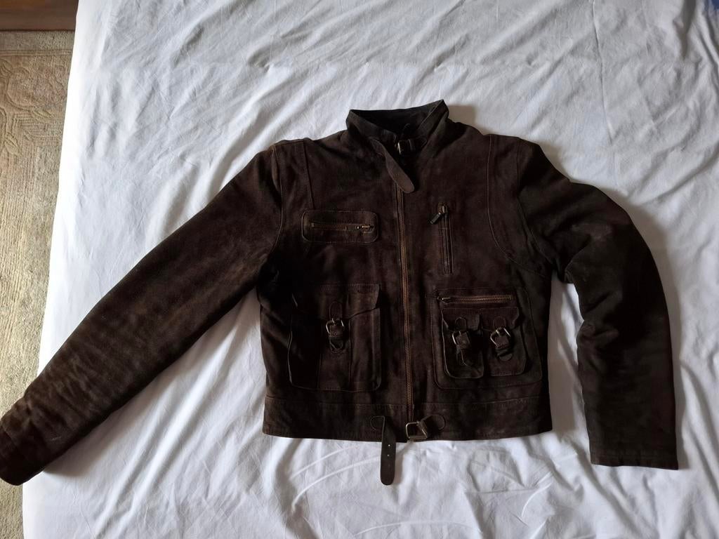 Suède jasje INJOJ, maat 38., Kleding | Dames, Ophalen of Verzenden, Zo goed als nieuw, Maat 38/40 (M), Jasje